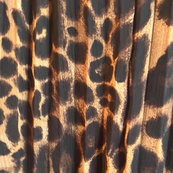 White House Black Market Animal Print Maxi Skirt. - Picture 7 of 12